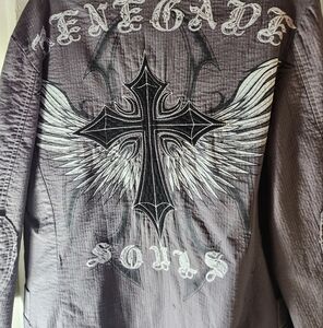 Roar Gray Blazer with Artistic Flair